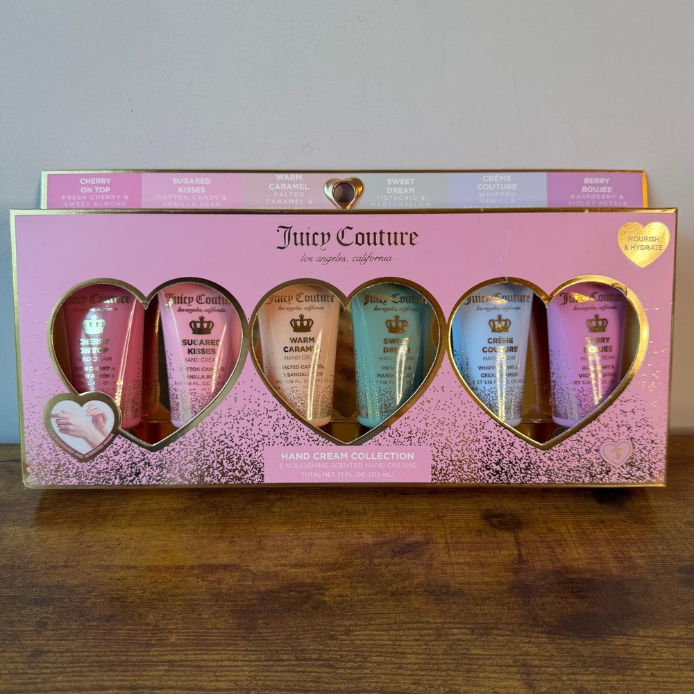 New Juicy Couture 6 pck Scented Fragrance Hand Lotions 35ml Skincare Vanilla